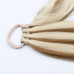 Coada de par pentru impletituri, Blond Suvitat, 70 cm
